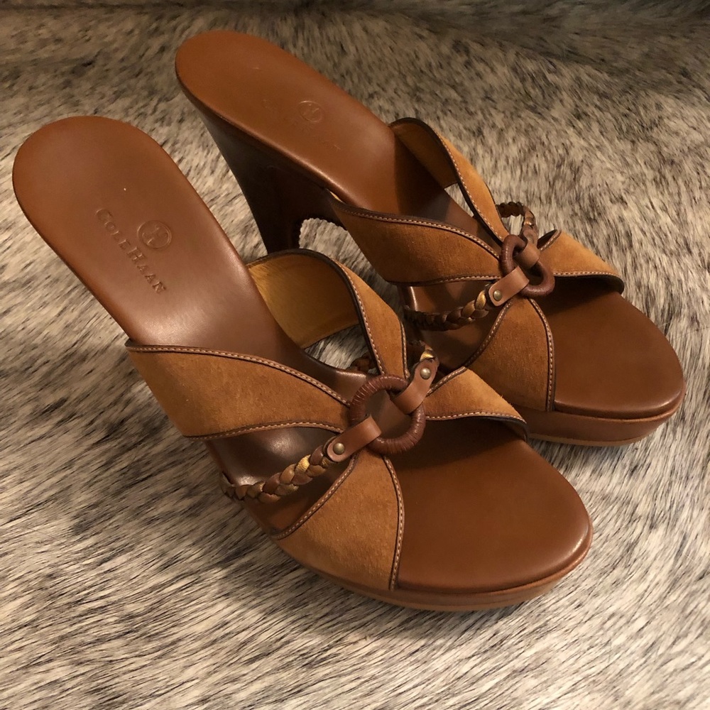 Cole Haan retro style heels almost new condition!